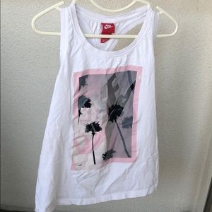 Nike palm tree tank